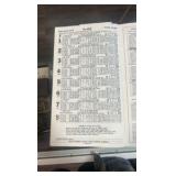 1968 Hollywood park race program