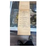 1929 Maryland jockey club pimlico race program