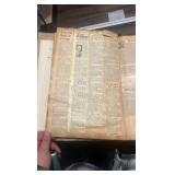 original 1950s Windy City scrapbook by owner Gus luellwitz