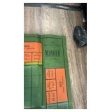 early 1900s minoru horse racing game in original box