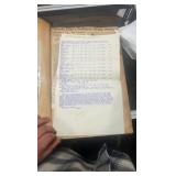 original 1950s Windy City scrapbook by owner Gus luellwitz