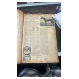 original 1950s Windy City scrapbook by owner Gus luellwitz