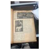 original 1950s Windy City scrapbook by owner Gus luellwitz