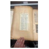 original 1950s Windy City scrapbook by owner Gus luellwitz