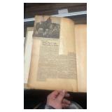 original 1950s Windy City scrapbook by owner Gus luellwitz
