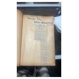 original 1950s Windy City scrapbook by owner Gus luellwitz