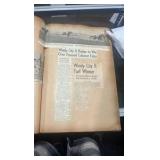 original 1950s Windy City scrapbook by owner Gus luellwitz