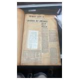 original 1950s Windy City scrapbook by owner Gus luellwitz