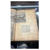 original 1950s Windy City scrapbook by owner Gus luellwitz