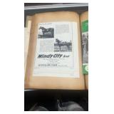 original 1950s Windy City scrapbook by owner Gus luellwitz
