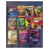 Lot of 11 r.l. Stine goosebumps books