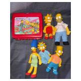 Lot of vintage simpsons items