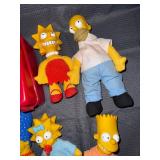 Lot of vintage simpsons items