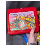 Lot of vintage simpsons items