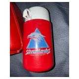 Vintage Silverhawks 1986 thermos set