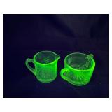 Starburst misc glass lot GLOWS