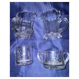 Starburst misc glass lot GLOWS