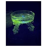 Lot of vintage glass that GLOWS green