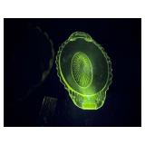 Large lot of glass that GLOWS green