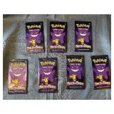 Lot of 7 sealed trick it trade pokemon packs