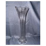 Vintage imperial glass swung vase GLOWS