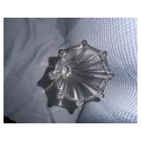 Vintage imperial glass swung vase GLOWS