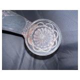 Vintage imperial glass swung vase GLOWS