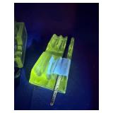 GLOWS glass inkwell and pen holder