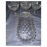 Lot of fostoria glass GLOWS