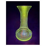 Vintage blenko glass carafe GLOWS