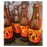 Lot of vintage masons old fashioned root beer
