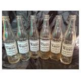 Lot of vintage wieco soda bottles