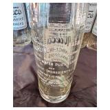 Lot of vintage wieco soda bottles