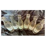 Lot of vintage wieco soda bottles