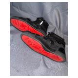 black Christian Louboutin high-top sneakers