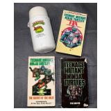 Lot of vintage teenage mutant ninja turtle items