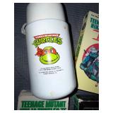 Lot of vintage teenage mutant ninja turtle items