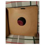 Book full of vintage Victorola 78 rpm records