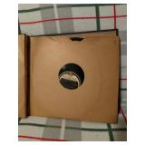 Book full of vintage Victorola 78 rpm records