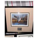 Lot of limited edition wildlife prints