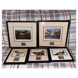Lot of limited edition wildlife prints