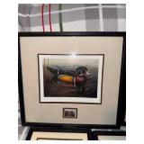Lot of limited edition wildlife prints