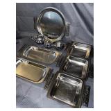 Lot of Stanley Roberts velvet 18-8 stainless steel set