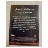 TOPPS card- Jackie Robinson