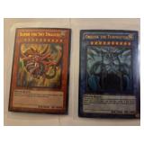 Yu-Gi-Oh! 2 cards- Obelisk the Tormentor & Slifer the Dragon