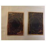 Yu-Gi-Oh 2 cards- The Dark Magician Girl & The Winged Dragon of Ra