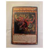 Obelisk the Tormentor, The Winged Dragon of Ra, Slifer the Sky Dragon- Set of 3 Yu-Gi-Oh! cards