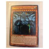 Obelisk the Tormentor, The Winged Dragon of Ra, Slifer the Sky Dragon- Set of 3 Yu-Gi-Oh! cards