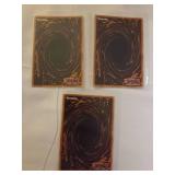 Obelisk the Tormentor, The Winged Dragon of Ra, Slifer the Sky Dragon- Set of 3 Yu-Gi-Oh! cards