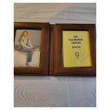 Monica Seles -Signed framed piece